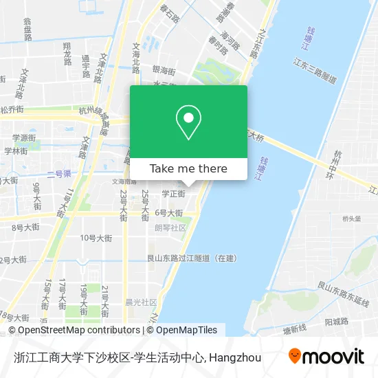浙江工商大学下沙校区-学生活动中心 map