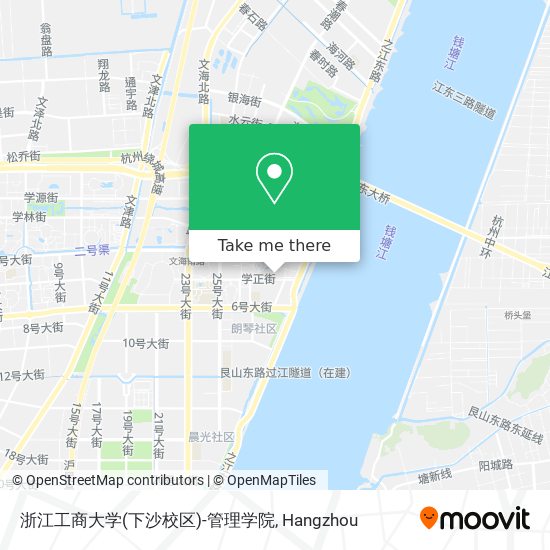 浙江工商大学(下沙校区)-管理学院 map