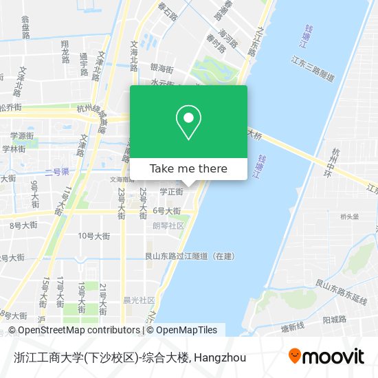 浙江工商大学(下沙校区)-综合大楼 map