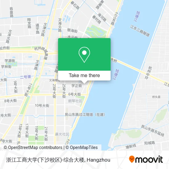 浙江工商大学(下沙校区)-综合大楼 map