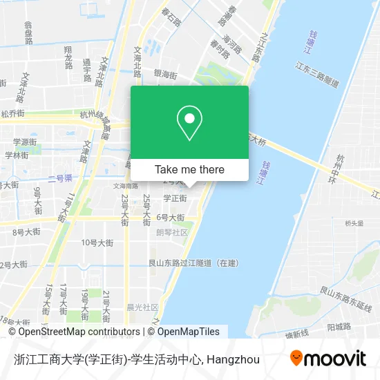 浙江工商大学(学正街)-学生活动中心 map