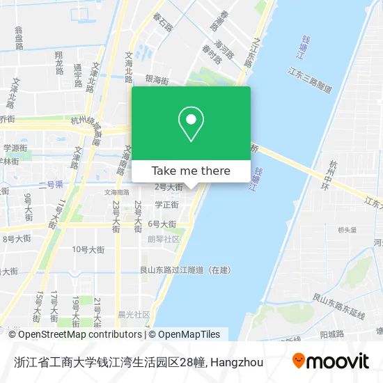 浙江省工商大学钱江湾生活园区28幢 map