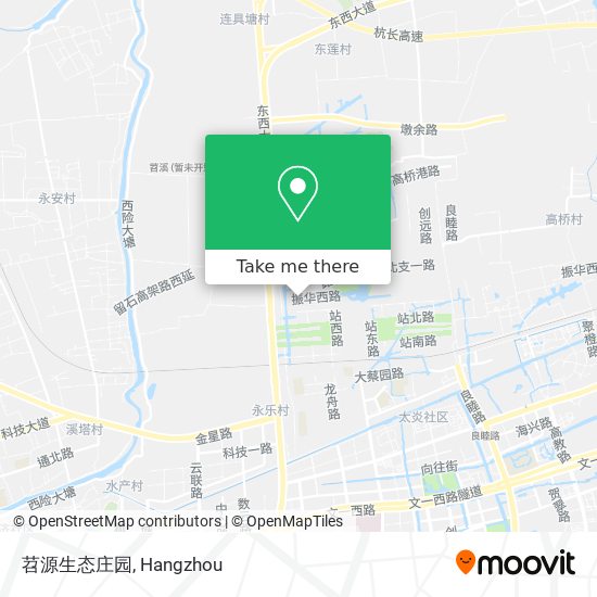 苕源生态庄园 map