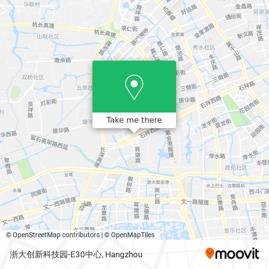浙大创新科技园-E30中心 map
