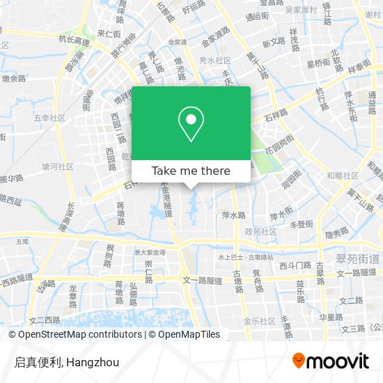 启真便利 map