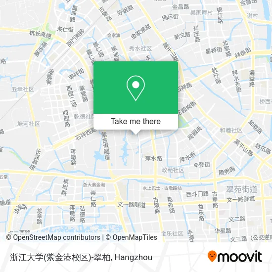 浙江大学(紫金港校区)-翠柏 map