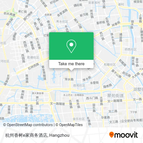 杭州香树e家商务酒店 map