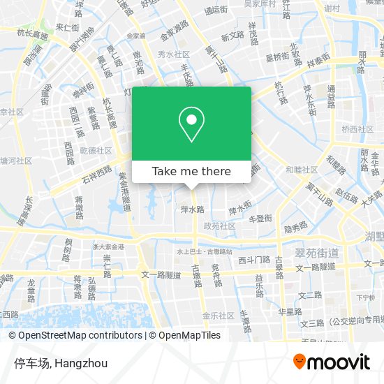 停车场 map