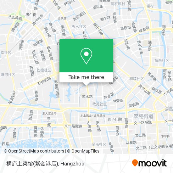 桐庐土菜馆(紫金港店) map