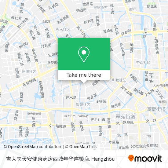 吉大夫天安健康药房西城年华连锁店 map