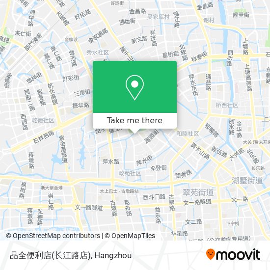 品全便利店(长江路店) map