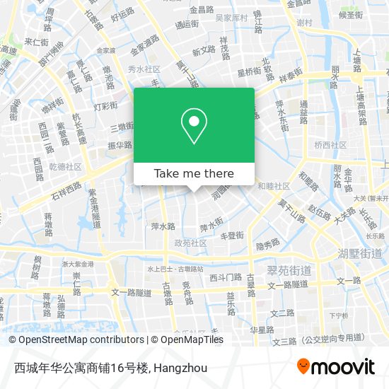 西城年华公寓商铺16号楼 map
