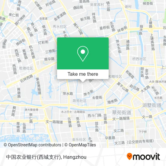 中国农业银行(西城支行) map