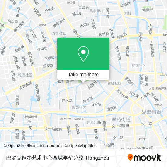 巴罗克钢琴艺术中心西城年华分校 map