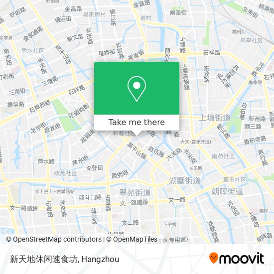 新天地休闲速食坊 map