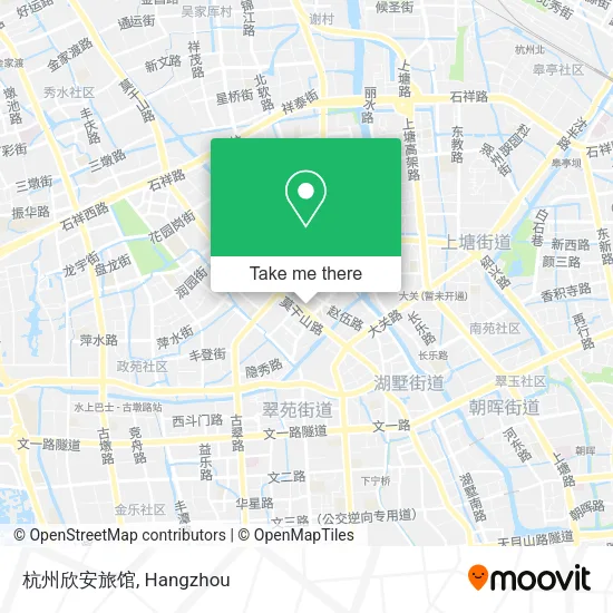 杭州欣安旅馆 map