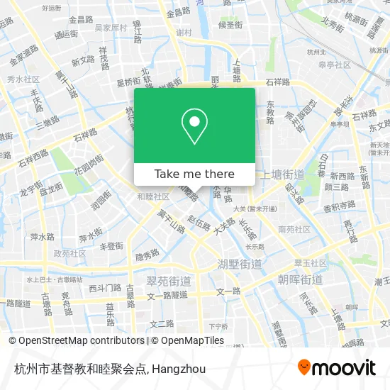 杭州市基督教和睦聚会点 map