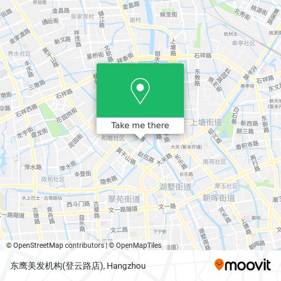 东鹰美发机构(登云路店) map