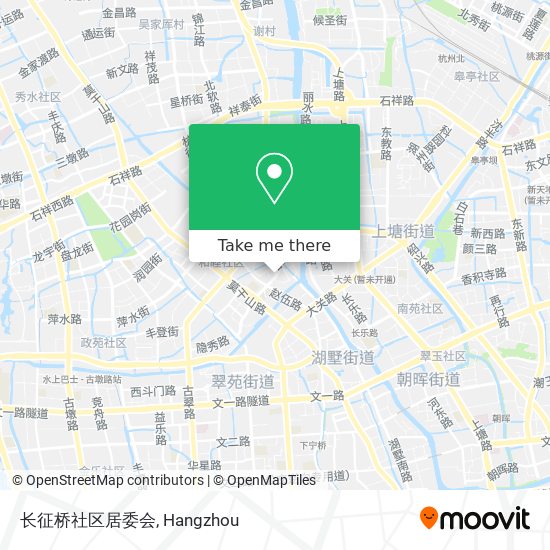长征桥社区居委会 map
