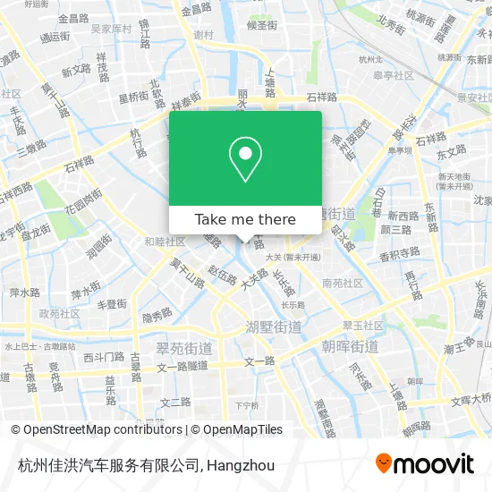 杭州佳洪汽车服务有限公司 map