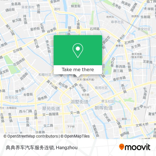 典典养车汽车服务连锁 map