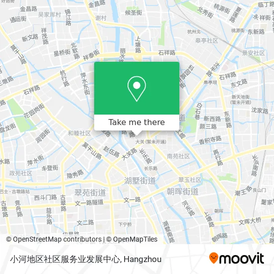 小河地区社区服务业发展中心 map