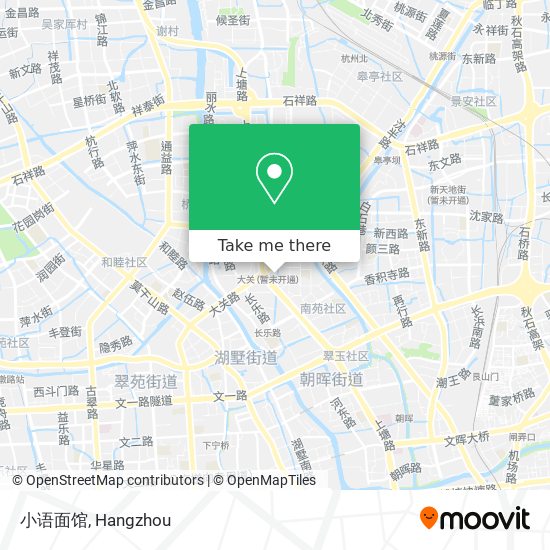 小语面馆 map