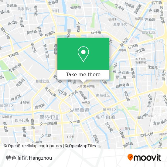 特色面馆 map