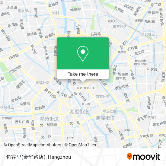 包客里(金华路店) map
