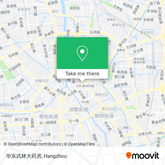 华东武林大药房 map