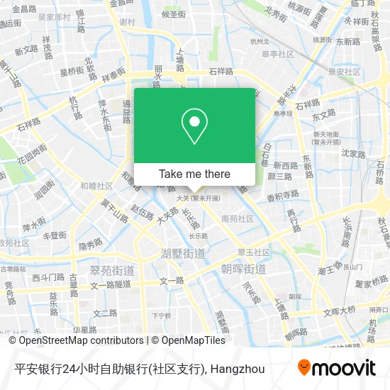 平安银行24小时自助银行(社区支行) map