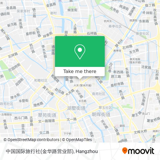 中国国际旅行社(金华路营业部) map