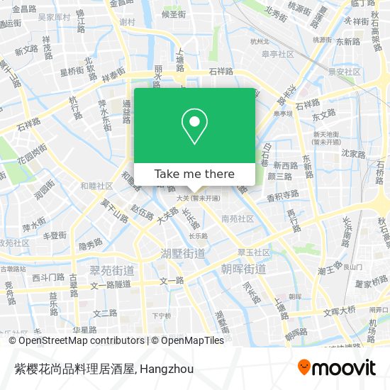 紫樱花尚品料理居酒屋 map
