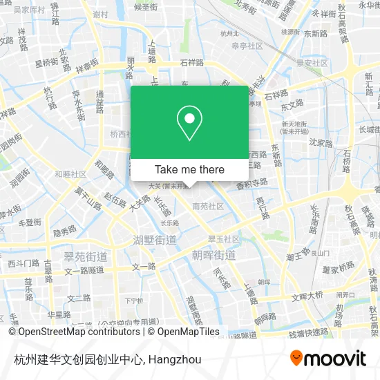杭州建华文创园创业中心 map