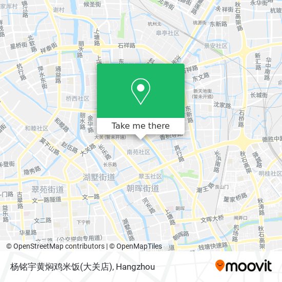 杨铭宇黄焖鸡米饭(大关店) map