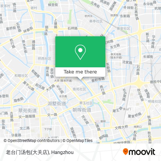 老台门汤包(大关店) map
