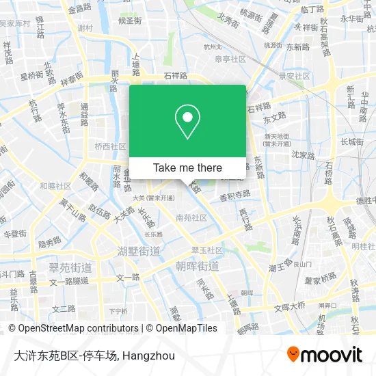 大浒东苑B区-停车场 map