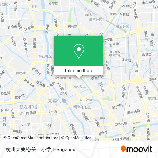 杭州大关苑-第一小学 map