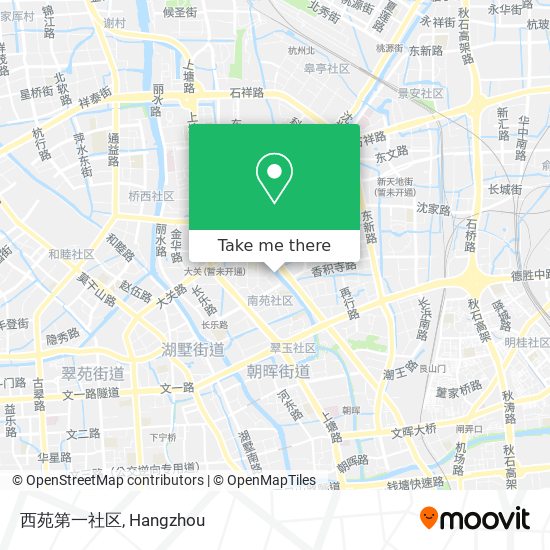 西苑第一社区 map