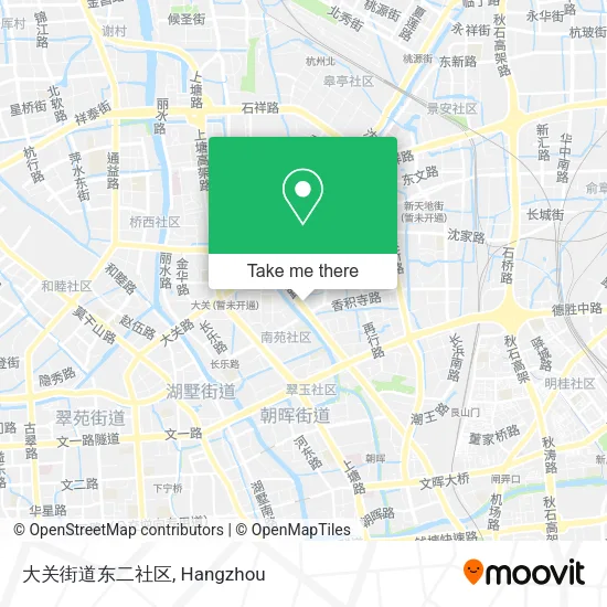 大关街道东二社区 map