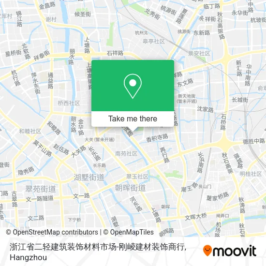 浙江省二轻建筑装饰材料市场-刚崚建材装饰商行 map