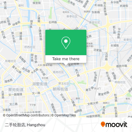 二手轮胎店 map