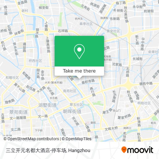 三立开元名都大酒店-停车场 map