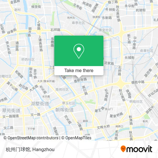 杭州门球馆 map