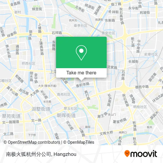 南极火狐杭州分公司 map