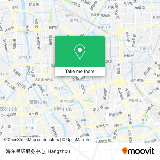 海尔星级服务中心 map