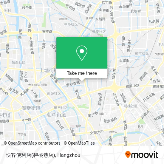 快客便利店(碧桃巷店) map