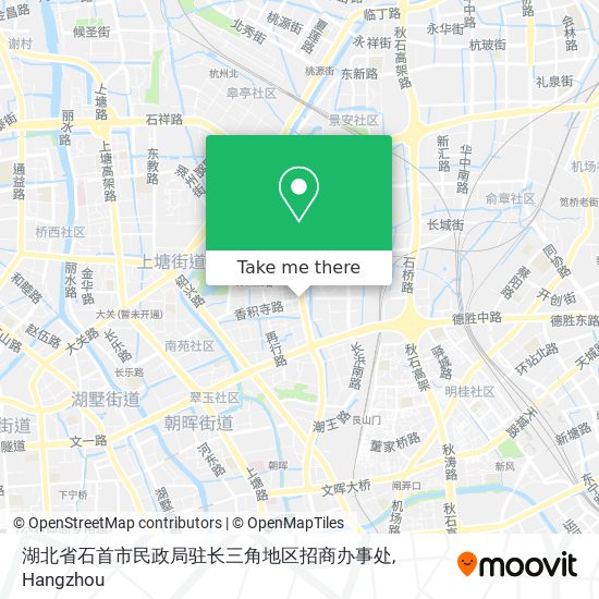 湖北省石首市民政局驻长三角地区招商办事处 map