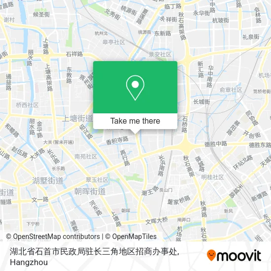 湖北省石首市民政局驻长三角地区招商办事处 map