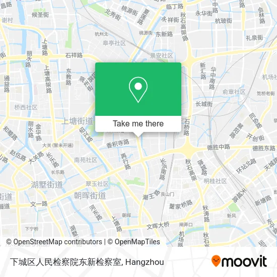 下城区人民检察院东新检察室 map